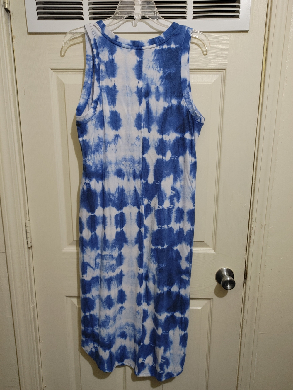 Sonoma Blue and White Tie-Dye dress